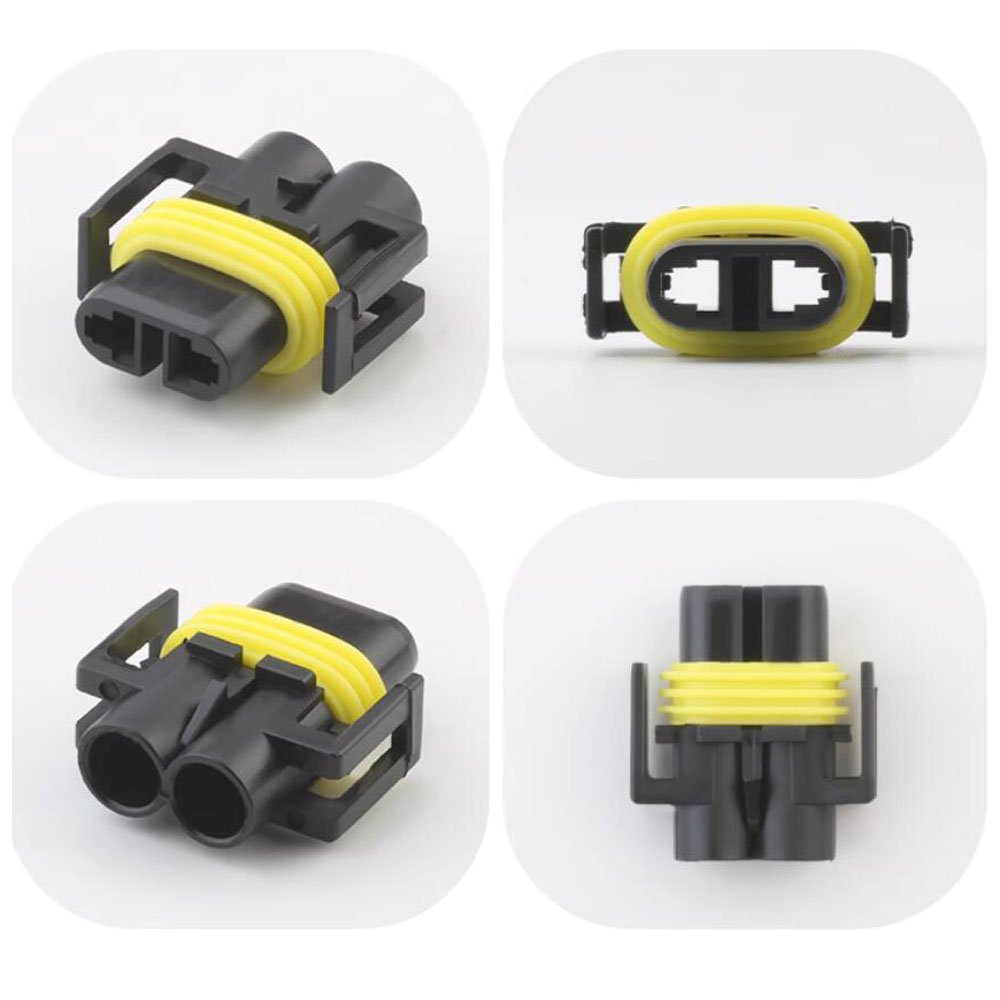 H11 12124817 12124819 automotive waterproof connector 2 pin female male cable plug terminal socket