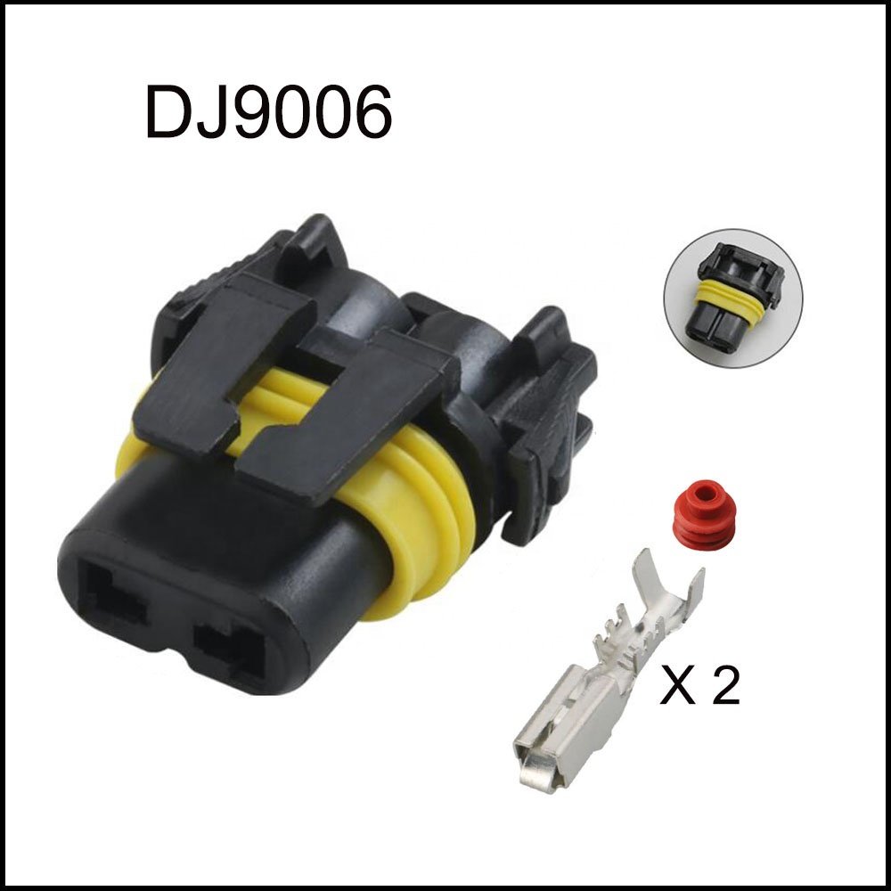 H11 12124817 12124819 automotive waterproof connector 2 pin female male cable plug terminal socket