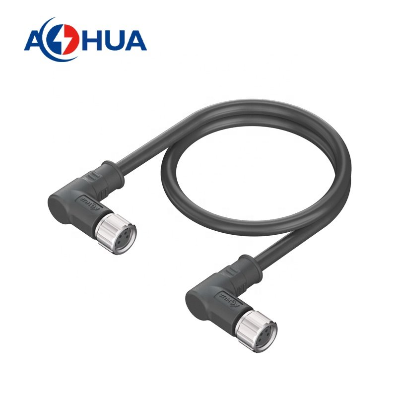 M8 Male Female Plug Waterproof Socket 6 Pin Round Sensor Electrical Connector Cable