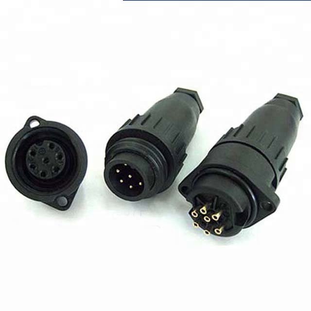 Waterproof Socket Black Adapter Automotive Termina Connectors Male Female 2 4 6 8 Pins Usb 3.1 Type C Female 10 Pin CSP
