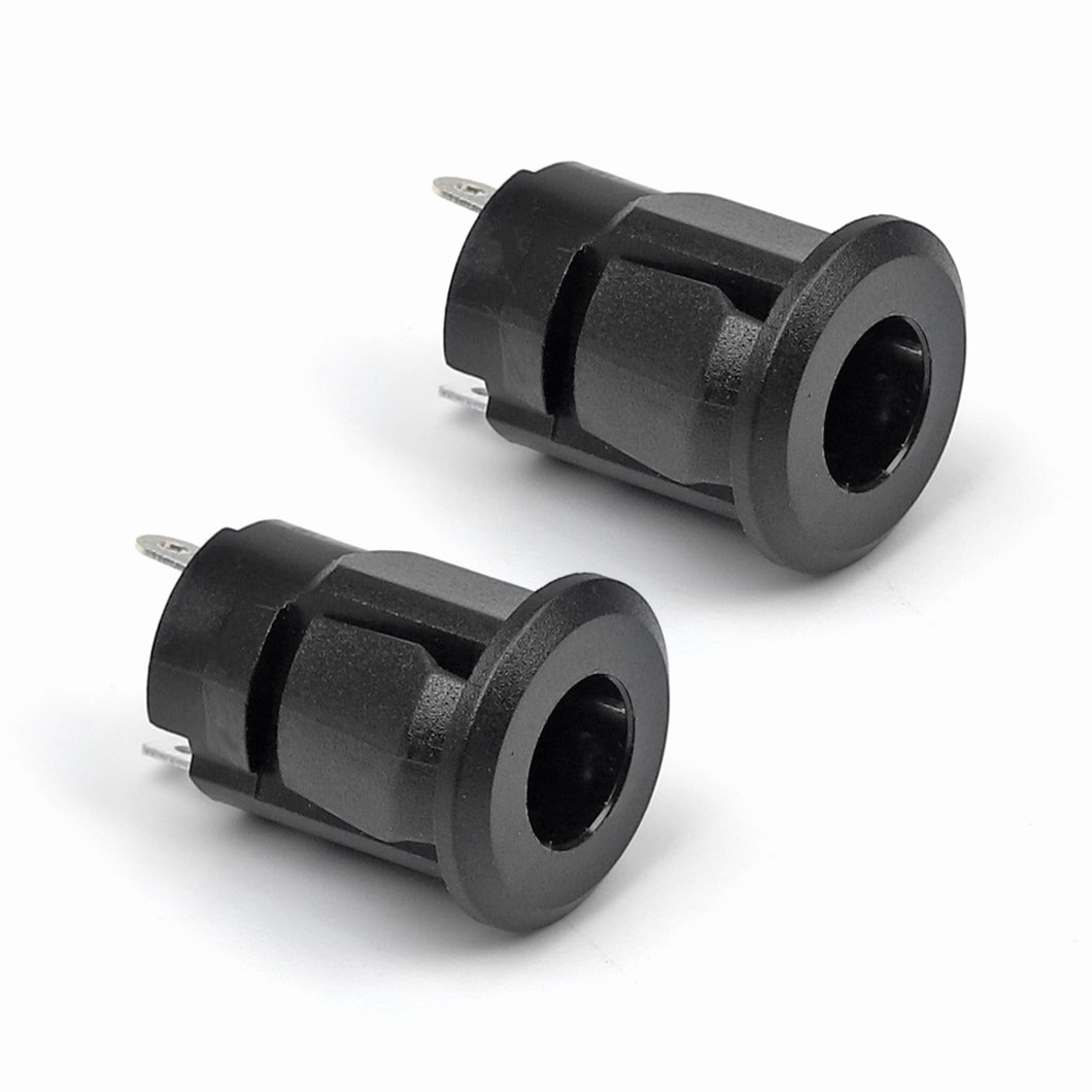 DC-022 DC Power Jack Female Jack Cable Socket DC connector 2.0mm /2.5mm clip-on round high-current power socket
