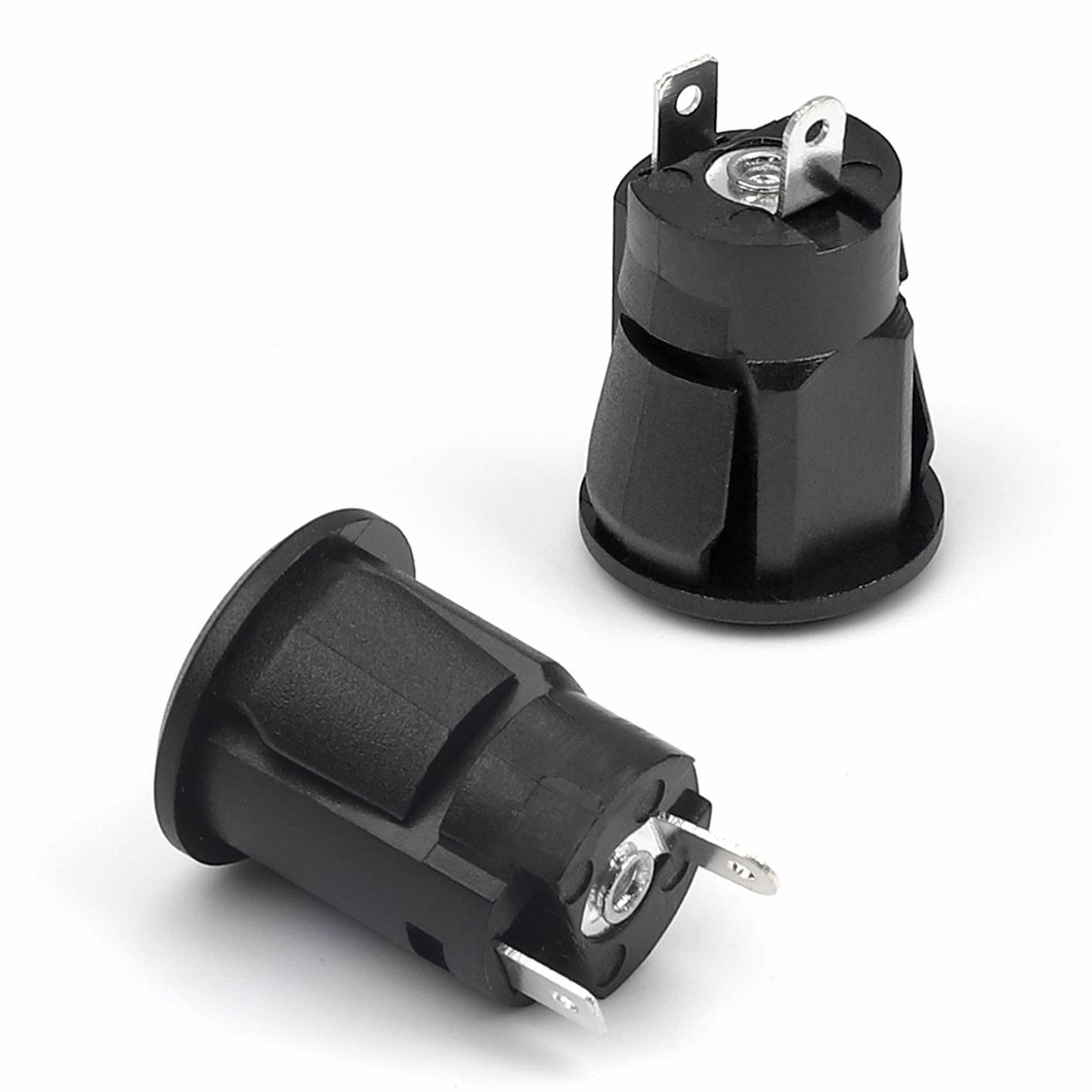 DC-022 DC Power Jack Female Jack Cable Socket DC connector 2.0mm /2.5mm clip-on round high-current power socket