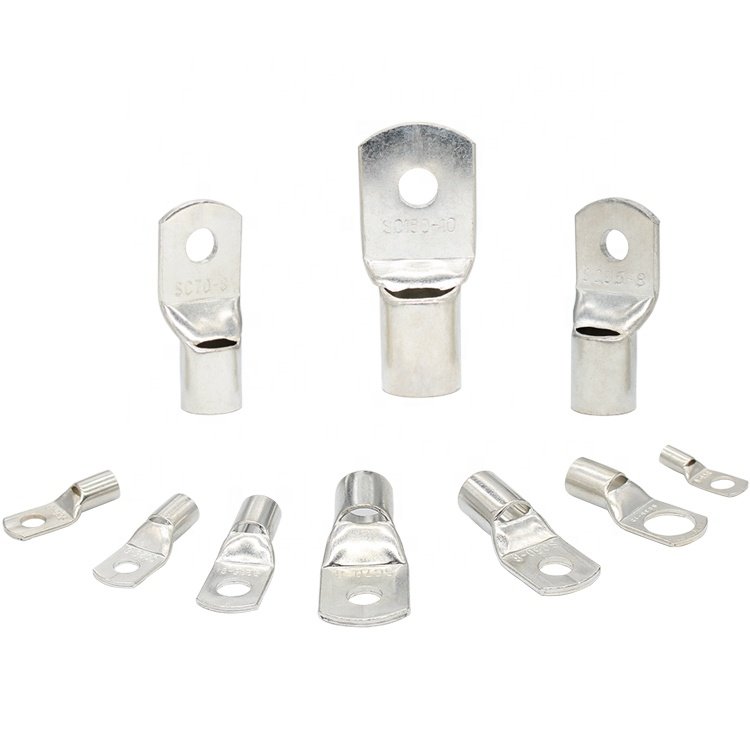 SC16-6 SC16-8 SC16-10 Copper Tube SC Automotive Terminals Non-Insulated Cable Lug Connectors