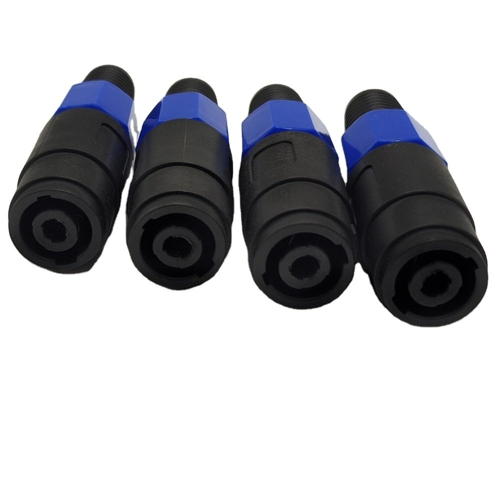 4 Pole Speaker Speakon Connector NL4FC 4Pin Speakon Connector Jack Female Plug 4 pin NL4 Female Speakon Connector for Speakers