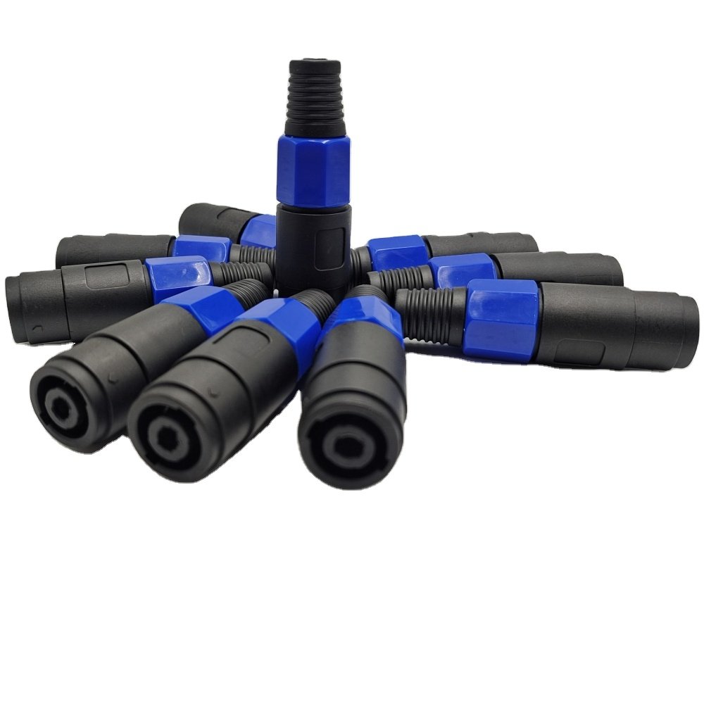 4 Pole Speaker Speakon Connector NL4FC 4Pin Speakon Connector Jack Female Plug 4 pin NL4 Female Speakon Connector for Speakers