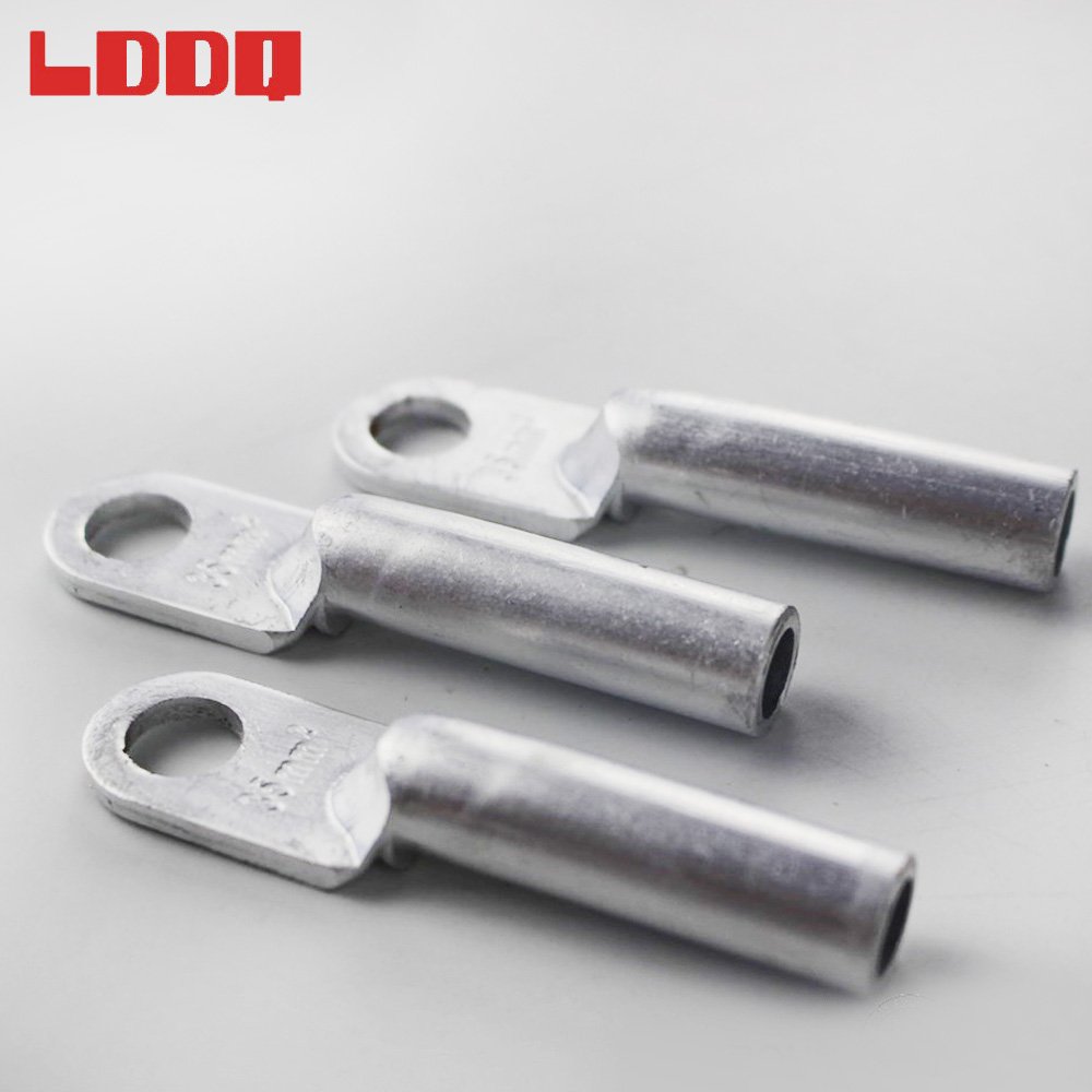 Lugs Connector, Wire Connecting Terminal High Voltage Pin Terminal Aluminium Electrical Conductivity Chrome Plated 16-240mm2