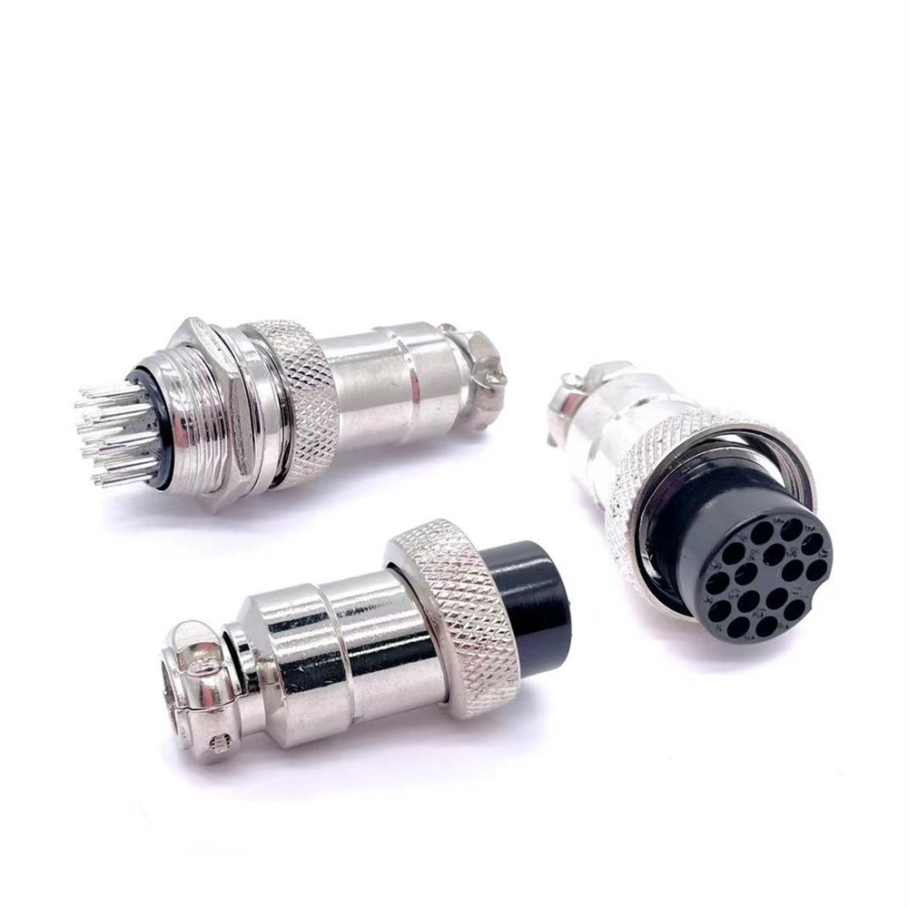 Soulin GX16 2 3 4 5 6 7 8 9 10 Pin Metal Aviation Socket Cable Connector Circular Aviat Connectors For Medical Application