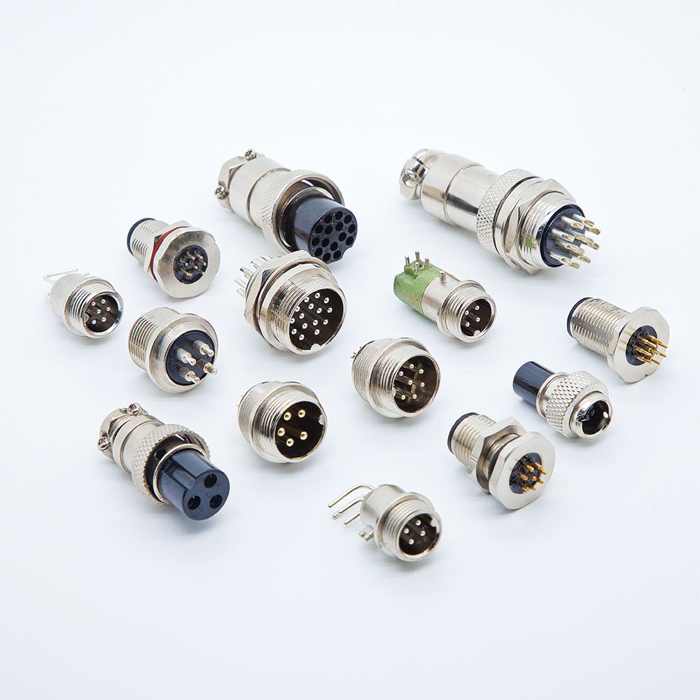 Soulin GX16 2 3 4 5 6 7 8 9 10 Pin Metal Aviation Socket Cable Connector Circular Aviat Connectors For Medical Application