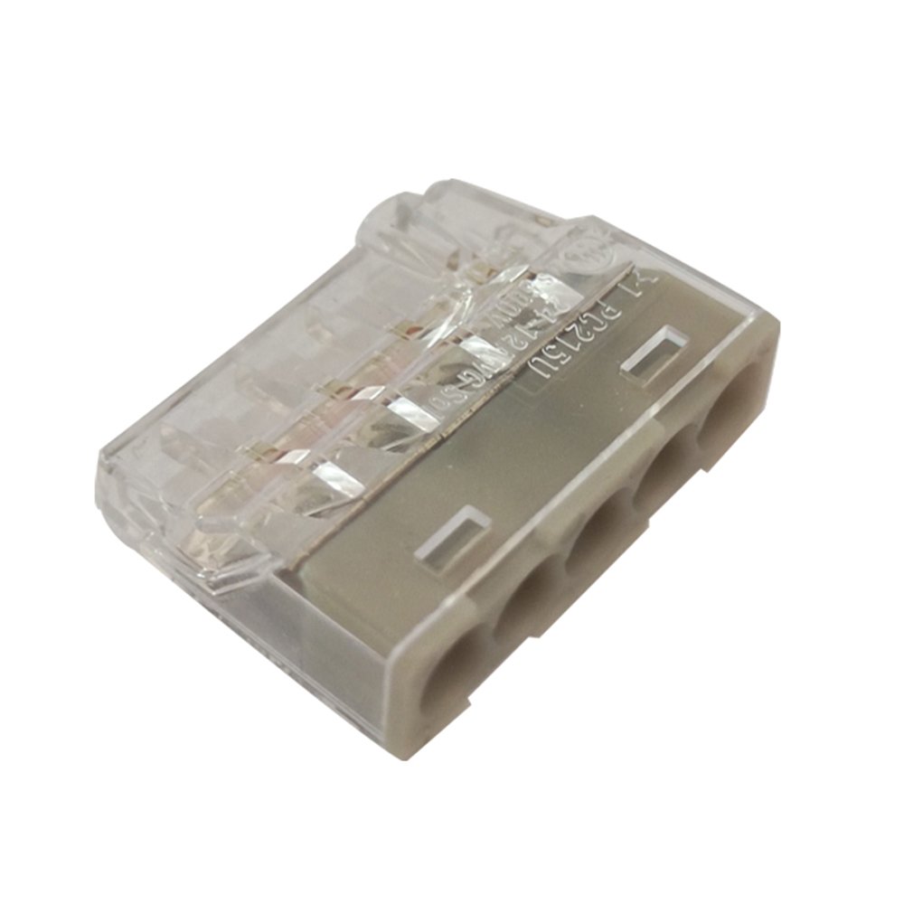 Pc213u Plug-in Connector Three-hole Wire Connector Led Lighting Wiring Terminal
