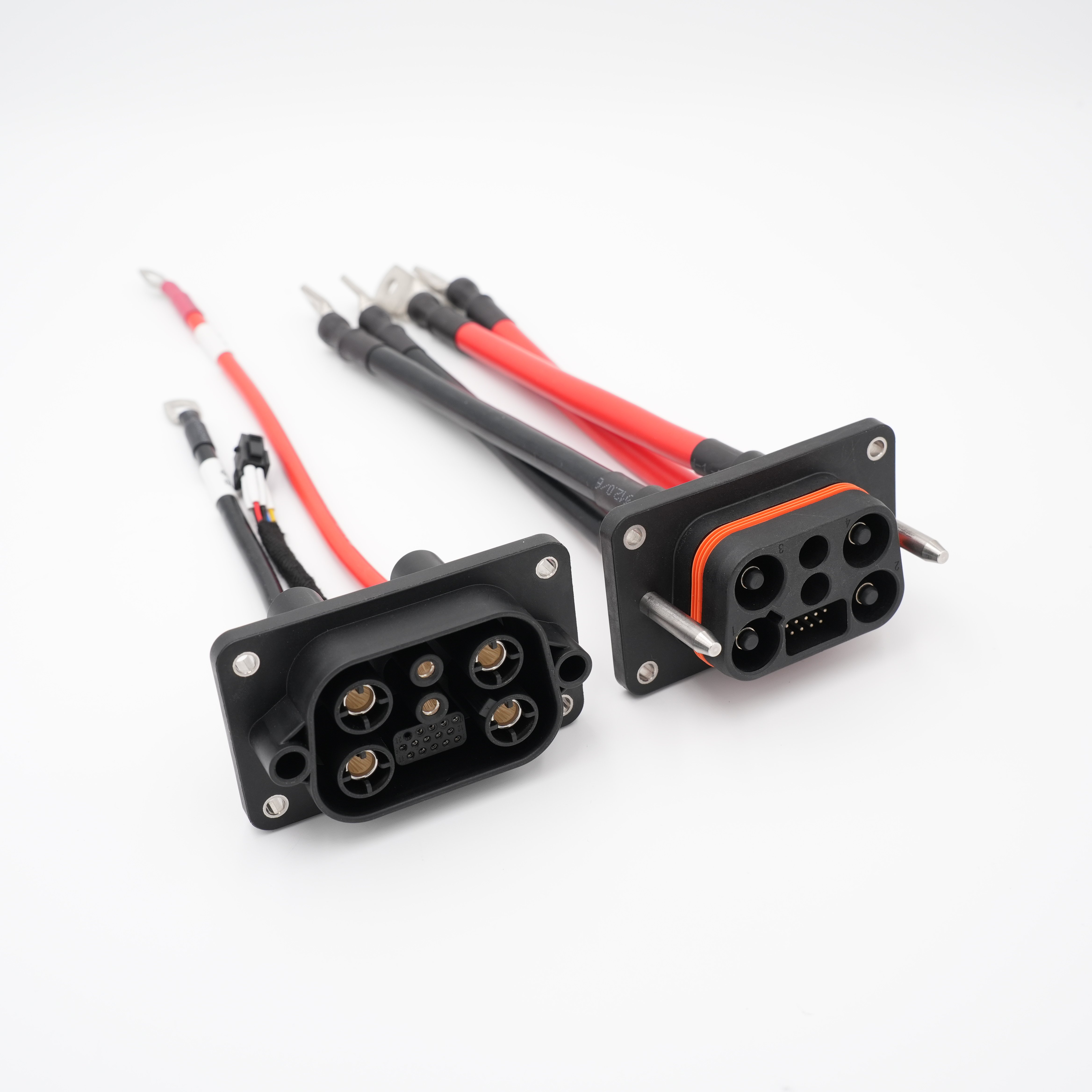 High Voltage 120A Stackable Battery Pack Connector with Waterproof Function for New Energy Storage System