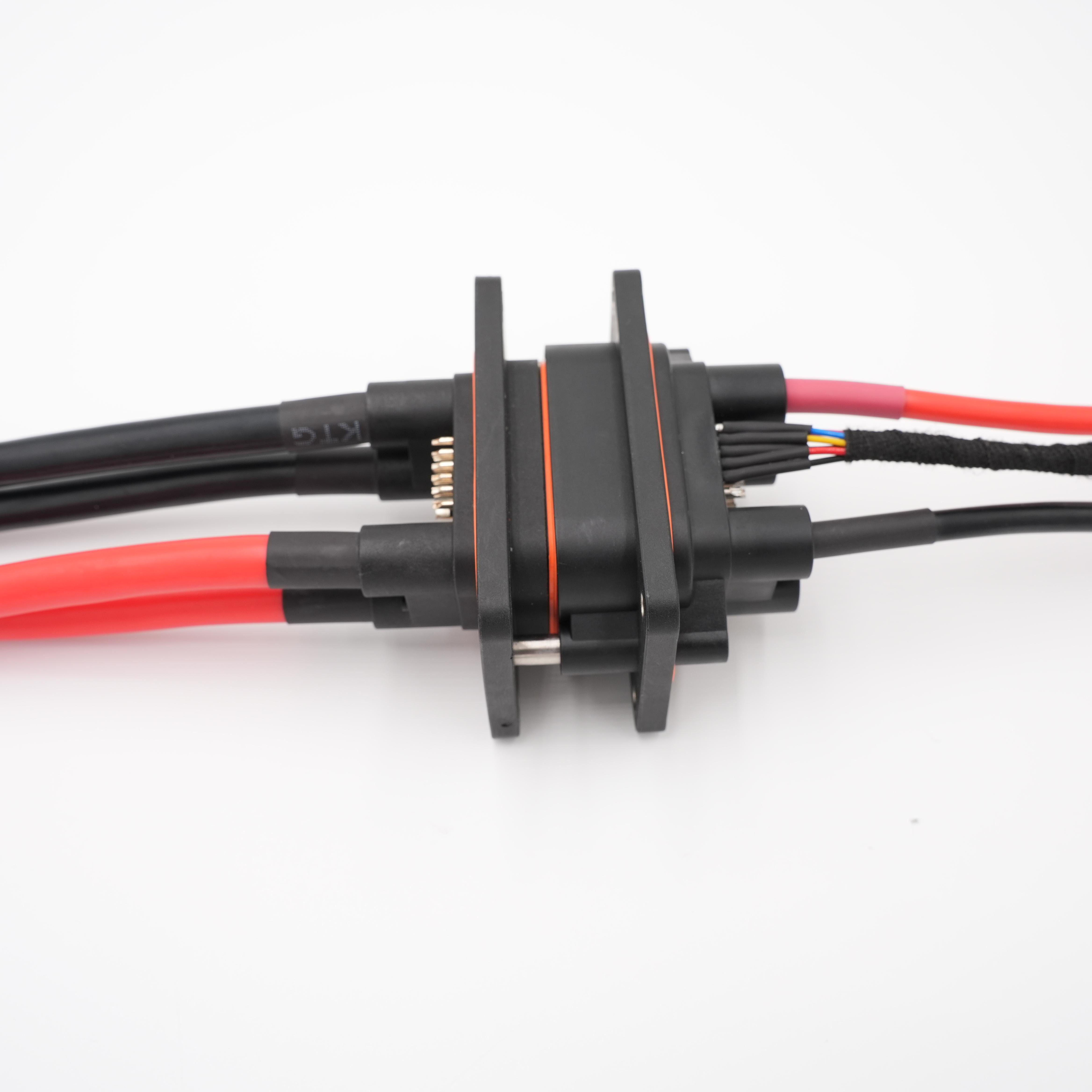 High Voltage 120A Stackable Battery Pack Connector with Waterproof Function for New Energy Storage System