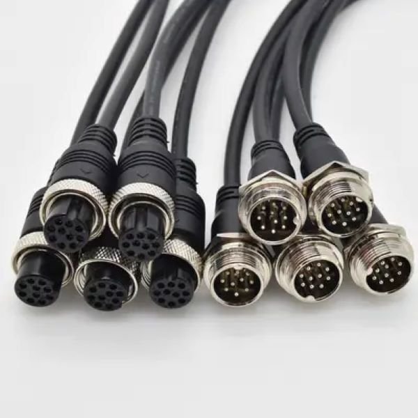 M8 M12 M5 GX12 GX16 GX20 Aviat Connectors Wires Cable Waterproof 2 3 4 5 6 7 8 9 10 Aviation Plug Socket Circular
