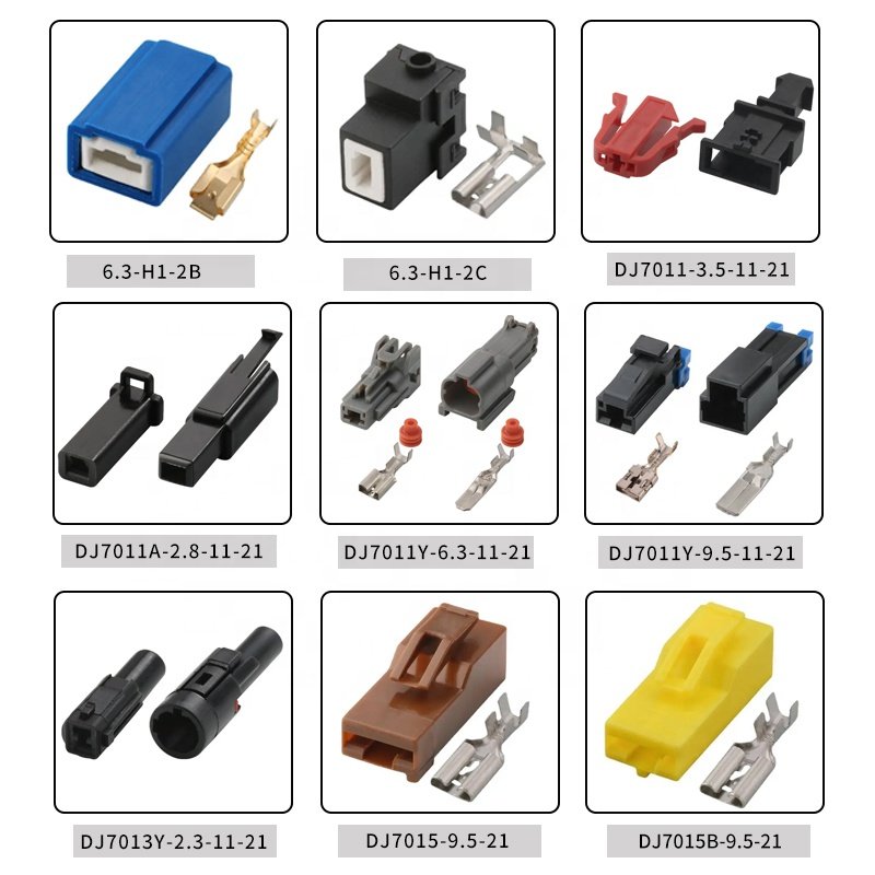 DJ7063Y-0.6-11/21 amp connector automotive electrical connectors 1-967587-3 1-967616-1 waterproof male female quick connector