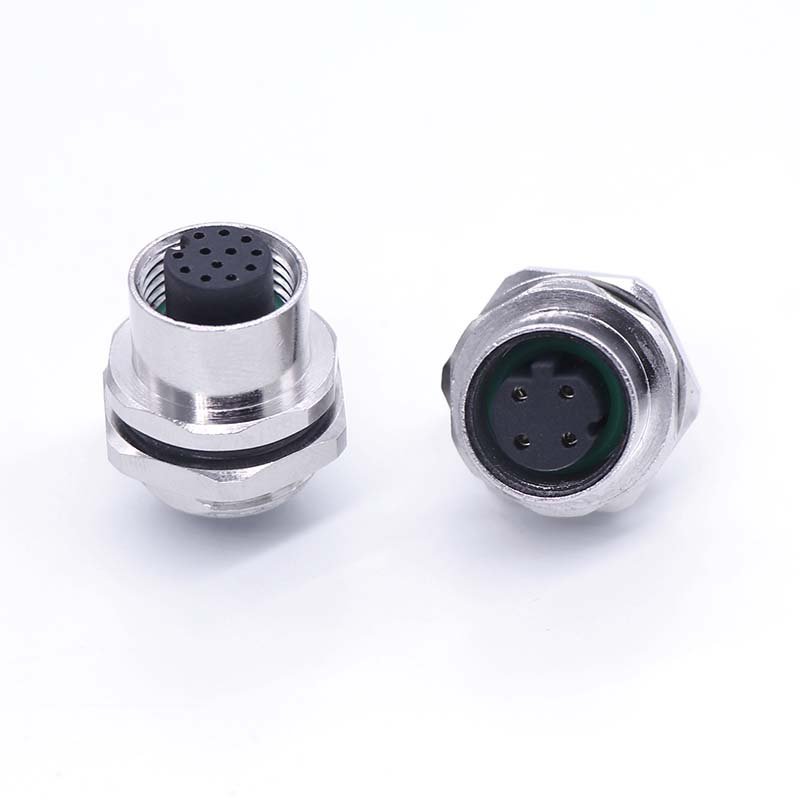 Zinc alloyedA code 2 core 3 core welding High temperature resistance Industry waterproof Connector