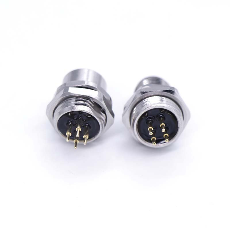 Zinc alloyedA code 2 core 3 core welding High temperature resistance Industry waterproof Connector