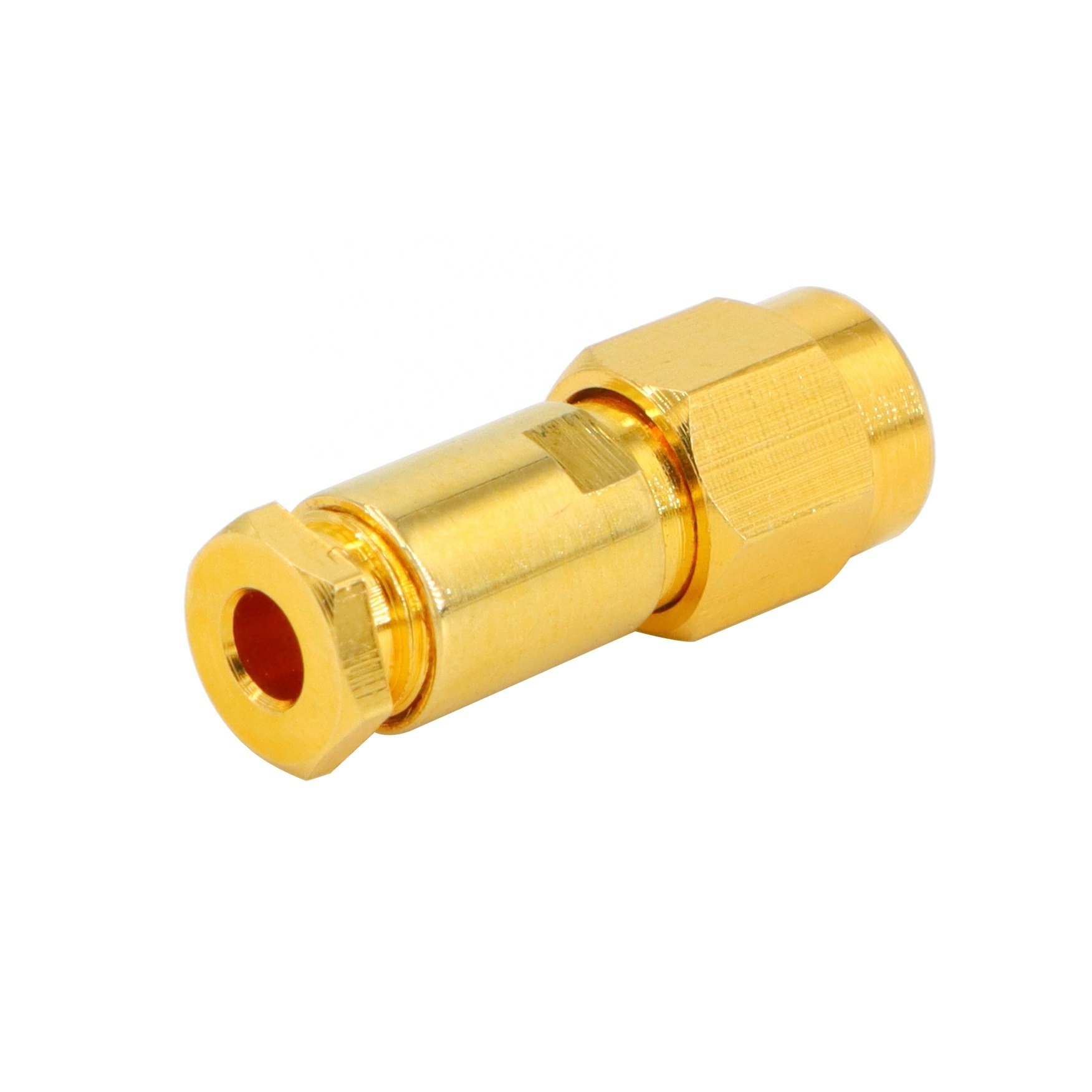 SMA Male Plug five piece set Solder Clamp Connector Compatible with RG213 RG214 Coax Cable