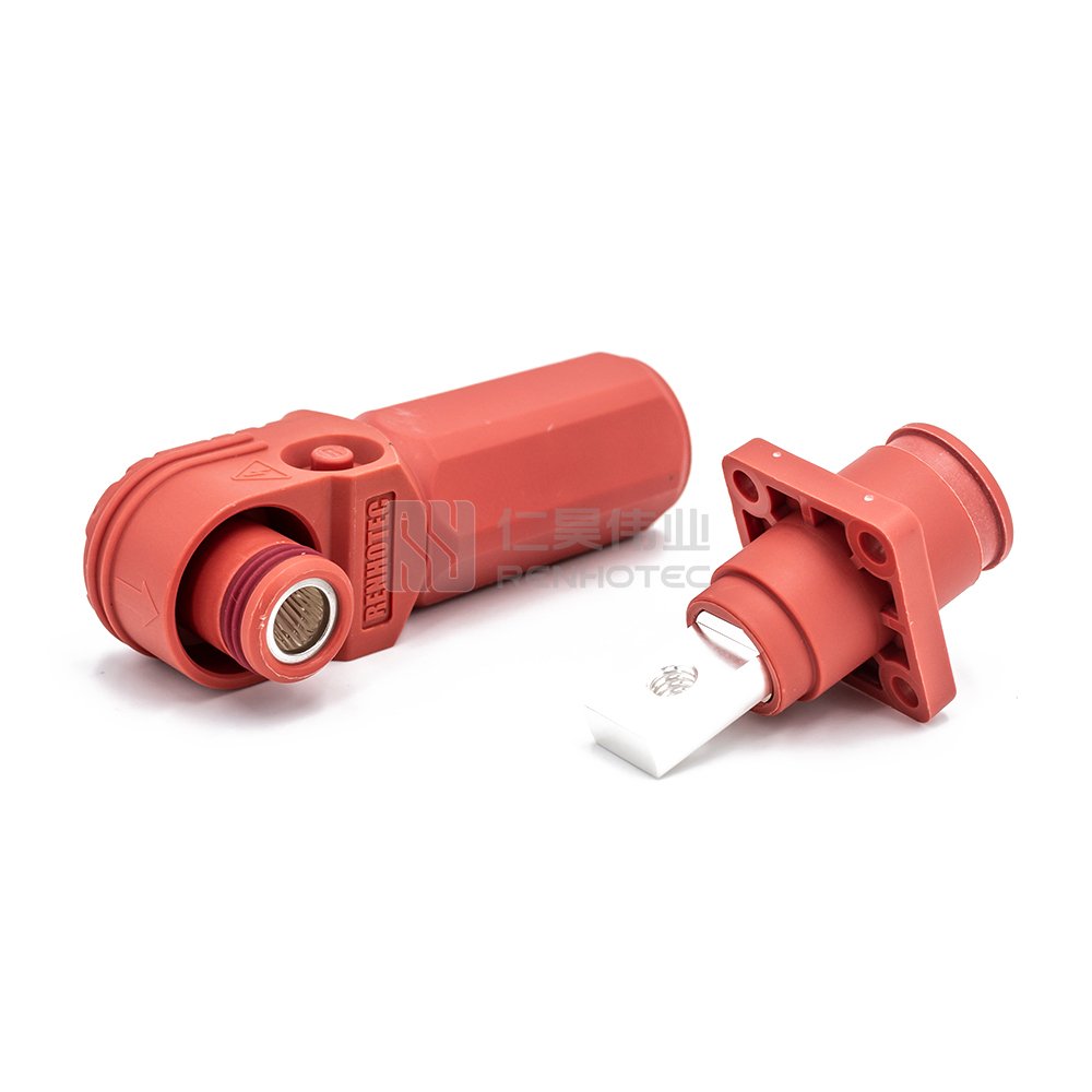 Battery Energy Storage Connector 200A Quick Plug Terminal Plug and Socket IP67 Waterproof Power Adapter