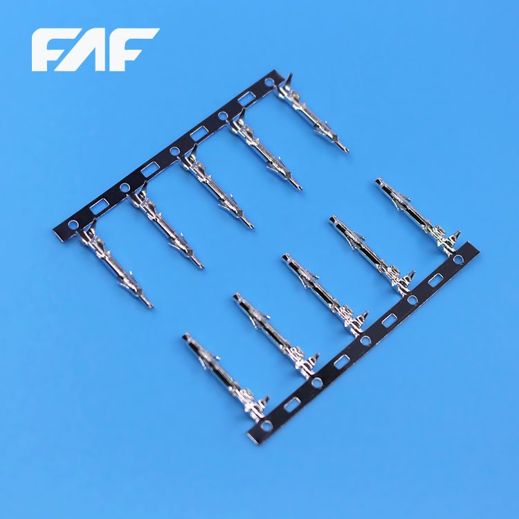 AMP 172336-1 Nylon 66 Phosphor Bronze 4.2mm Pitch Wire To Wire Connector 2 Pin Disconnectable Crimp Connector