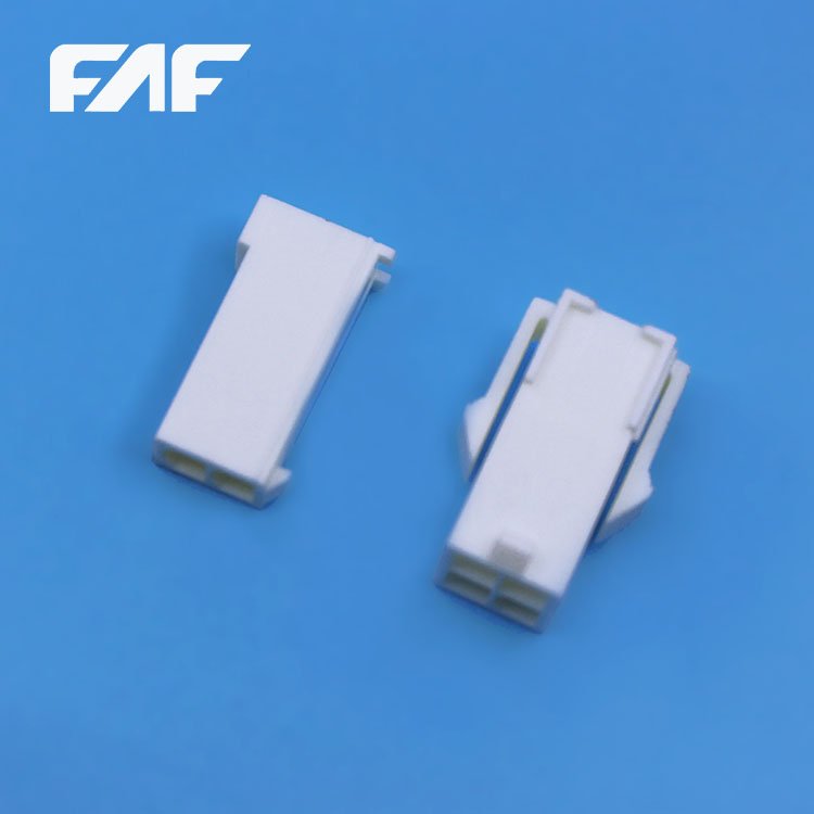 AMP 172336-1 Nylon 66 Phosphor Bronze 4.2mm Pitch Wire To Wire Connector 2 Pin Disconnectable Crimp Connector