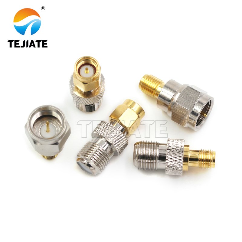 SMA/F-KK board fiber optic SMA female to Imperial F Female connectors for satellite TV reception broadband Internet connection