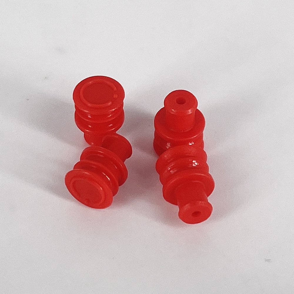 Silicone rubber car special waterproof bolt seal plug 282081-1 Connector plug-in high imitation Tyco single wire