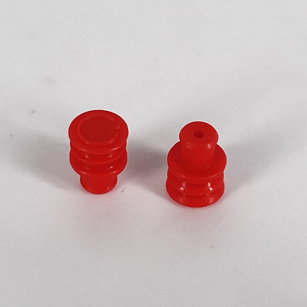 Silicone rubber car special waterproof bolt seal plug 282081-1 Connector plug-in high imitation Tyco single wire