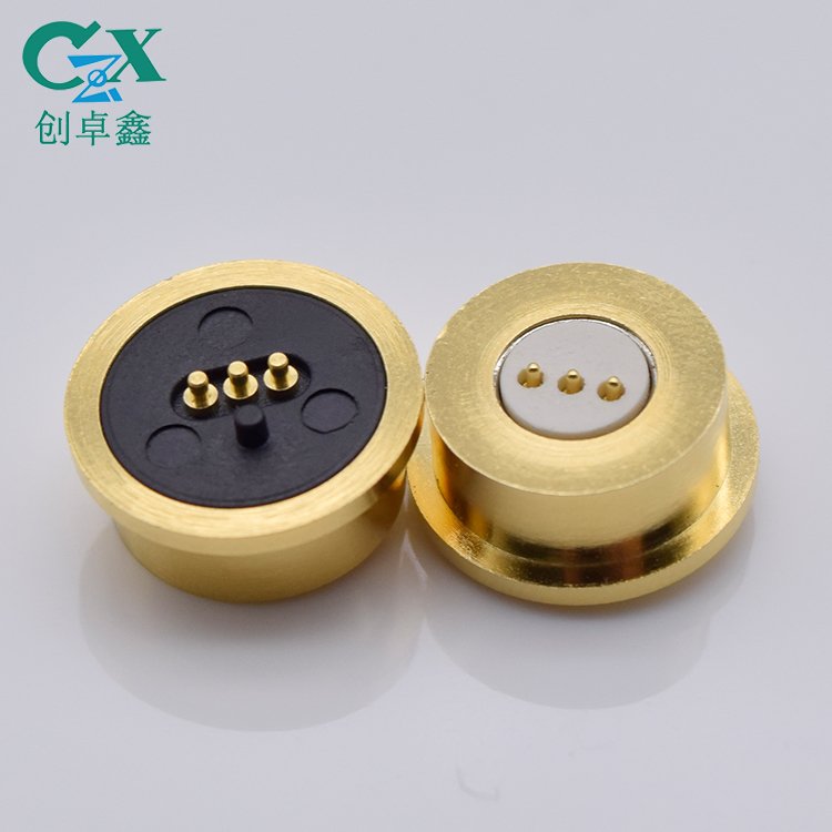 6 pin magnetic connector small round magnetic pin connector charging cable