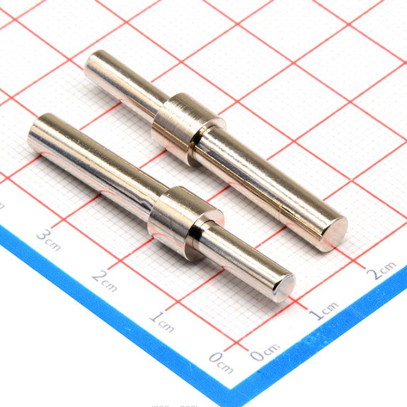 6x10.0H 3u Non-Standard Pin Male Female Springs Round Pogo Pin Connector