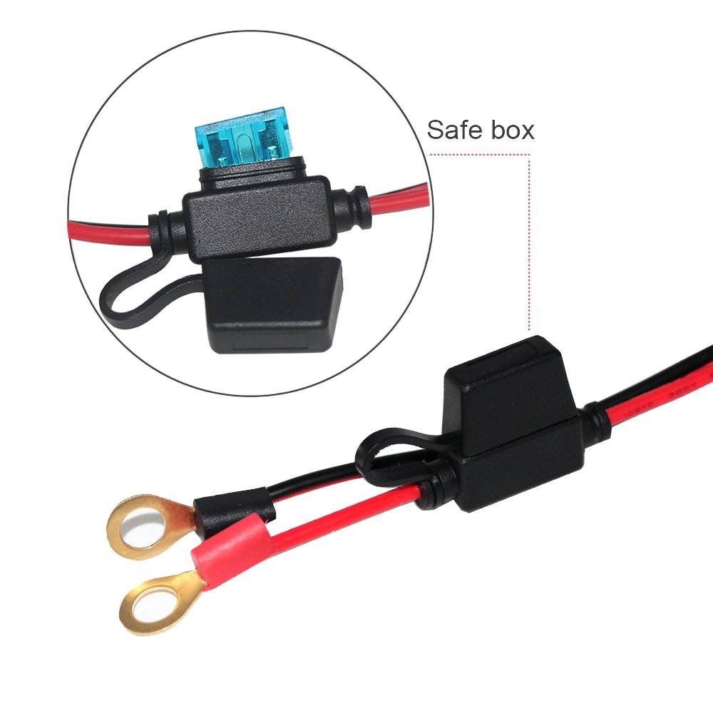9V 12V 24V Quick Disconnect Sae Connectors Jump Lead Jumper Cable Alligator Clamps for battery charger