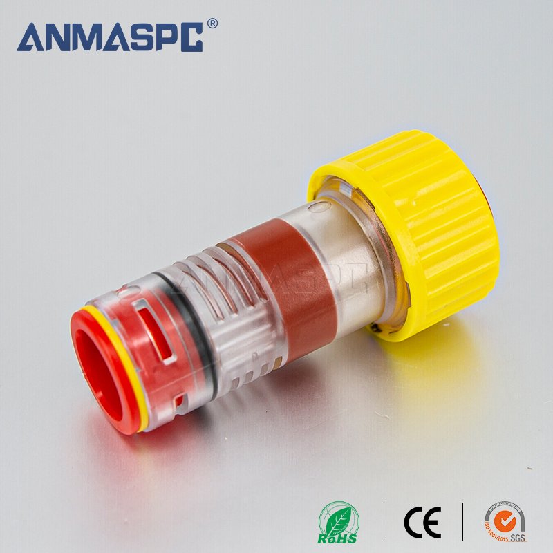 Factory Supply OULU Microduct Connector Fiber Optic Hose Tubes connection Gas/Water Block Gas Block Connector Microduct