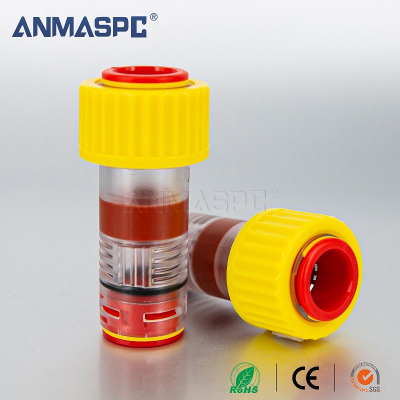 Factory Supply OULU Microduct Connector Fiber Optic Hose Tubes connection Gas/Water Block Gas Block Connector Microduct