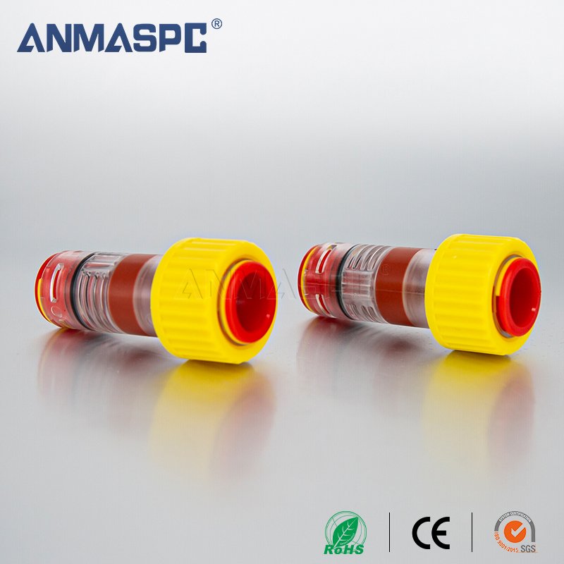 Factory Supply OULU Microduct Connector Fiber Optic Hose Tubes connection Gas/Water Block Gas Block Connector Microduct