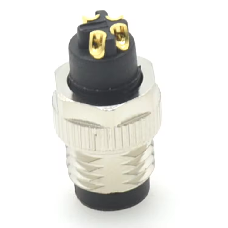 Connector M8 4 pin circular male industrial moldable aviation plug ebike Waterproof connector manufacturer