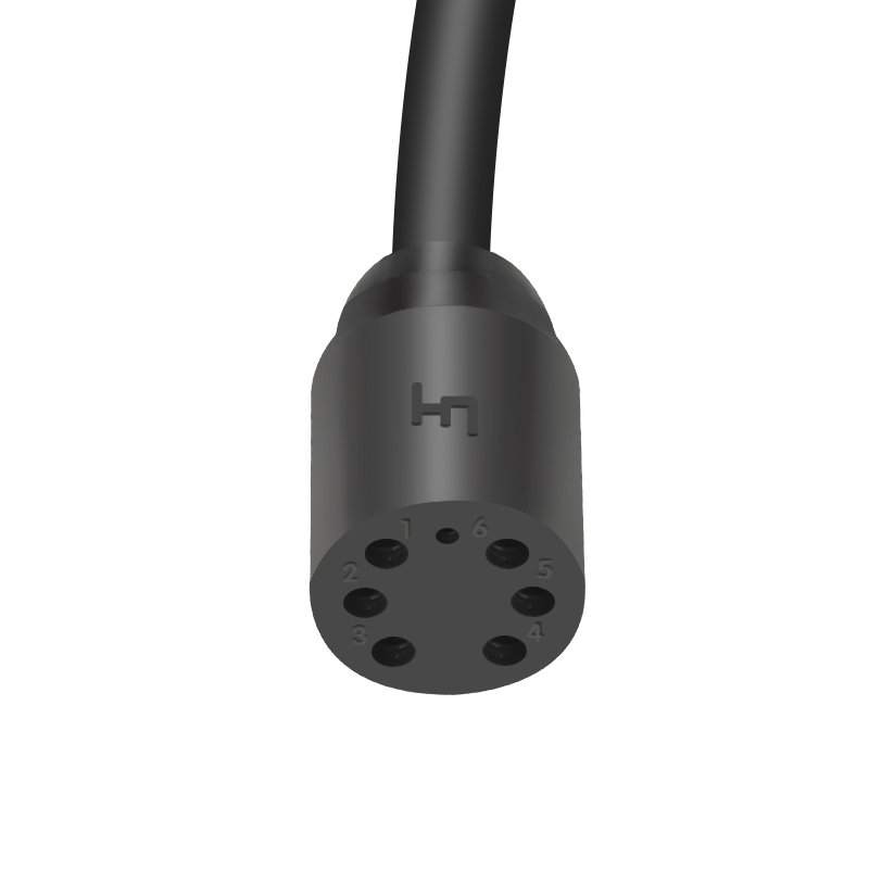 IL6F Underwater Cable Burton Connector Circular pluggable Connect Waterproof electrical connectors for Subsea ROV