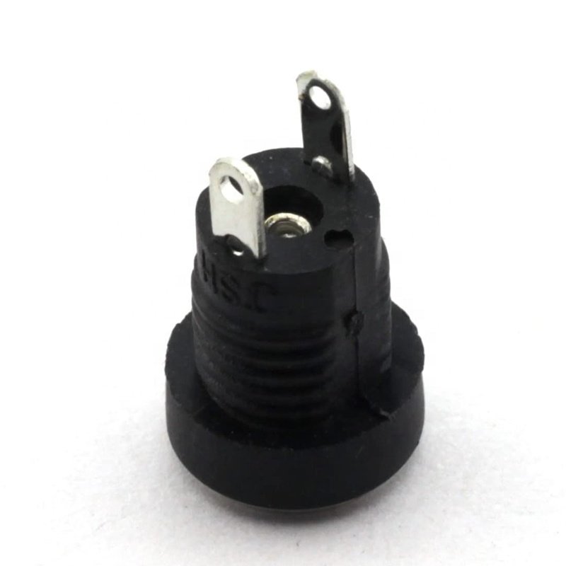 5.5x2.1mm 2 Pin DC Jack Power Female Panel Mount Socket Connector
