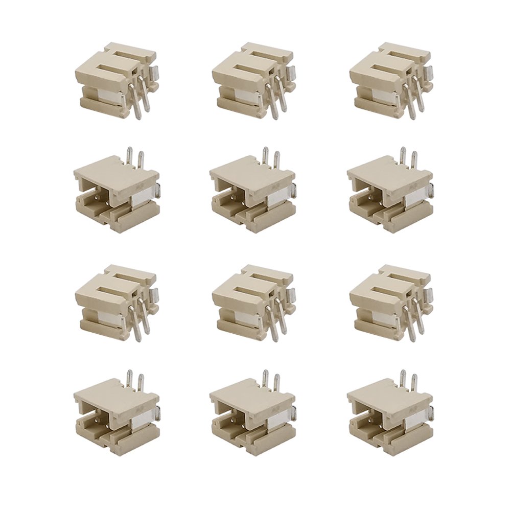 PH2.0 Pitch 2.0mm 2 Pin Vertical SMD Terminals Housing Male Plug Pin Header Connector for JST PH 2.0 2P Female Cable