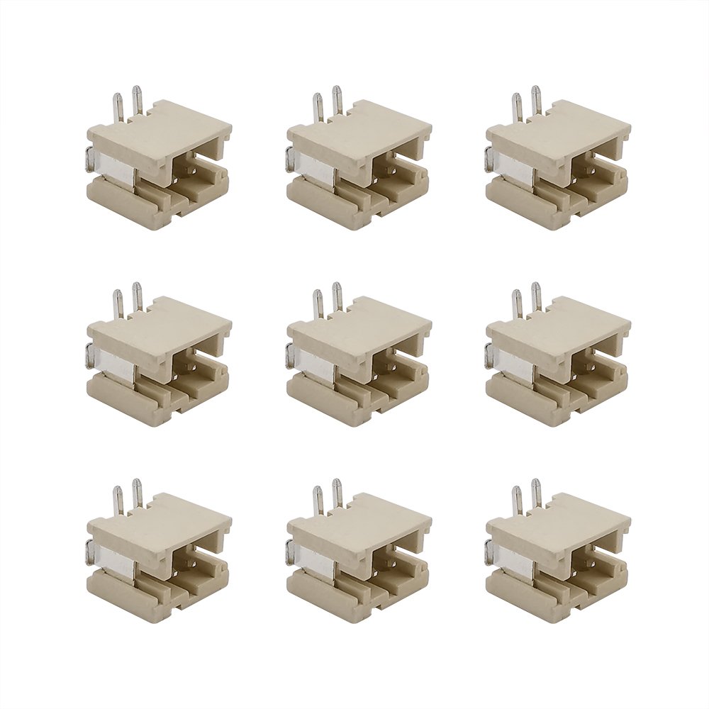 PH2.0 Pitch 2.0mm 2 Pin Vertical SMD Terminals Housing Male Plug Pin Header Connector for JST PH 2.0 2P Female Cable