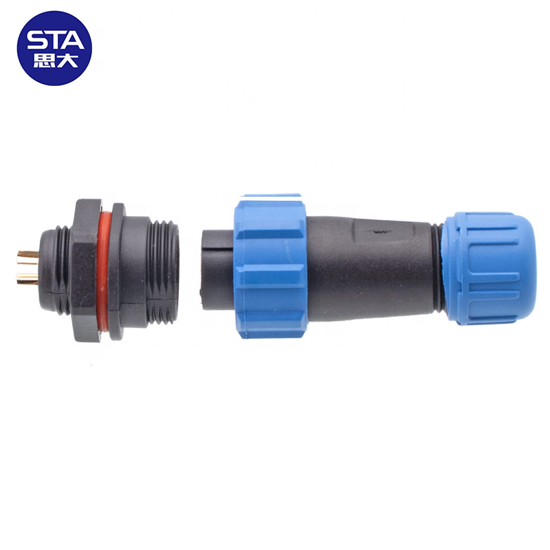 Weipu Threaded Plastic Waterproof Circular Connector Male Plug Female Socket Cable Connector Weipu SP1310 SP1311 SP1312 SP1313