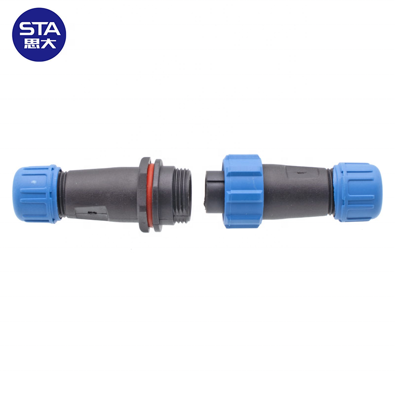 Weipu Threaded Plastic Waterproof Circular Connector Male Plug Female Socket Cable Connector Weipu SP1310 SP1311 SP1312 SP1313