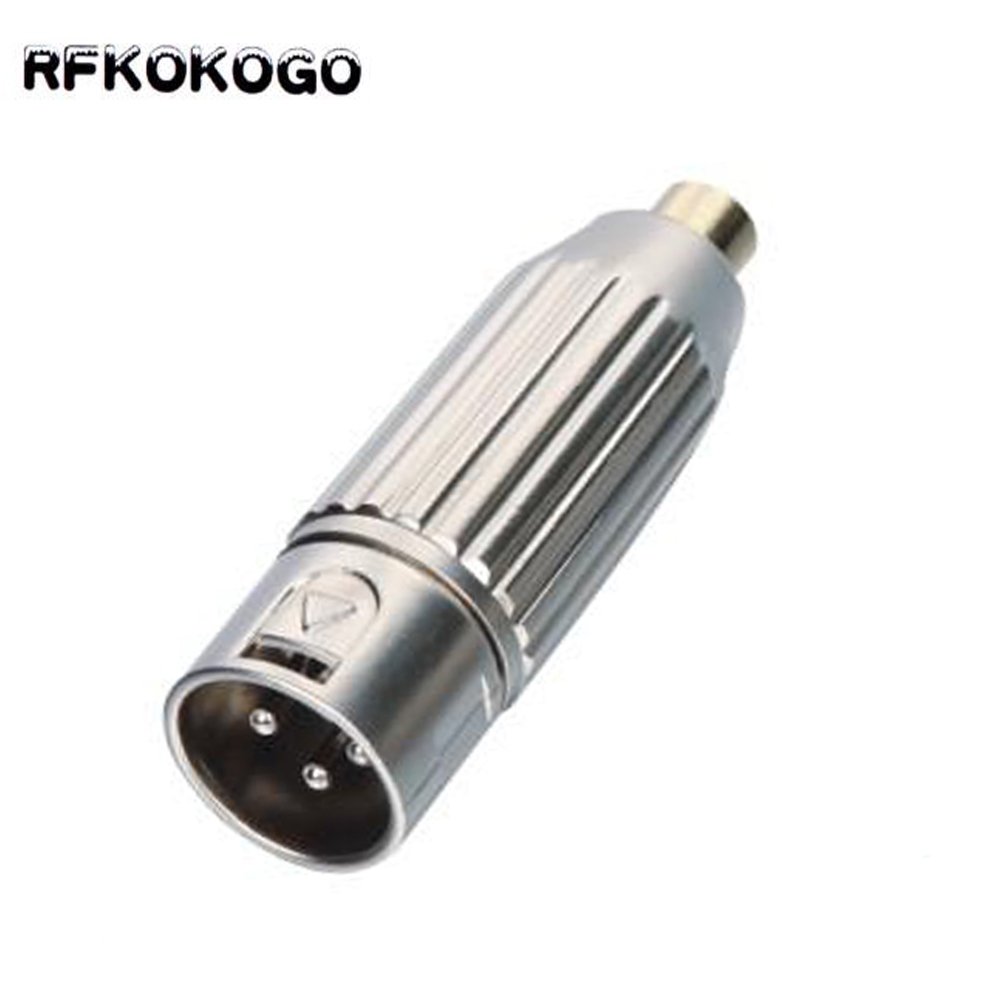 XLR Male/Female To RCA Female Audio Adapter Connector For Microphone Speaker
