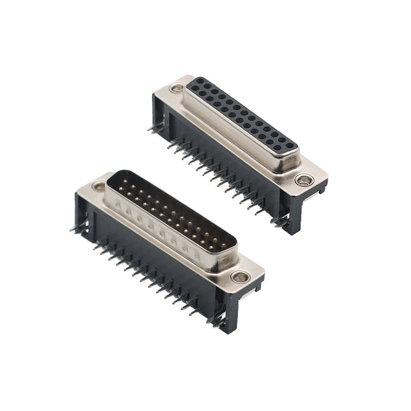 High Quality Through Hole PCB Mount dB15 25 37 2 Row VGA D-SUB Dsub Fe Connector