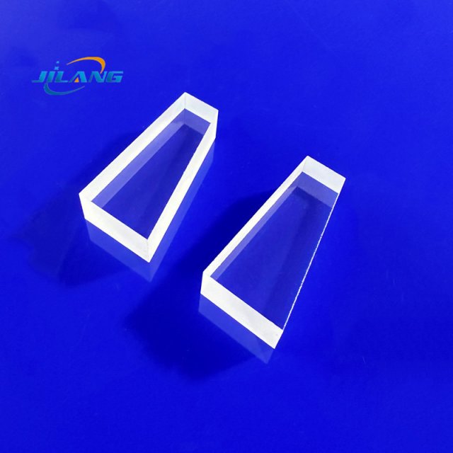 Optical Grade Risley Prism BK7 K9 Fused Silica Sapphire Customizable OEM Degree Deviation Angle Wedge Prism Optical Glass