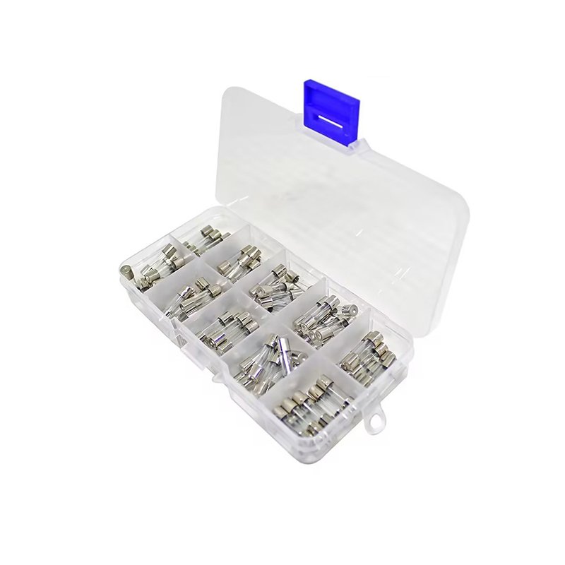 5x20mm Glass Fuse Kit Boxed 0.2A~20A 10pcs Each Of 10 Types Fuse Component Kit