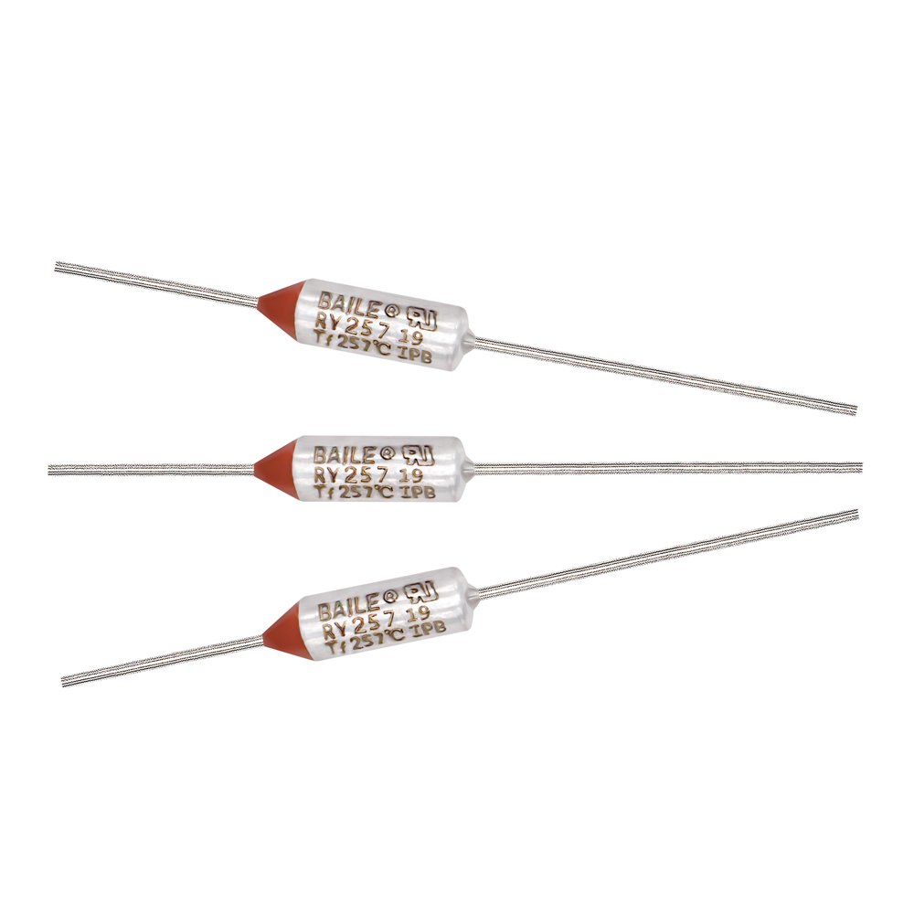 Factory Outlet Hot Sale RY257 Series Metal 10A 15A 250v thermal fuse for coffee machine