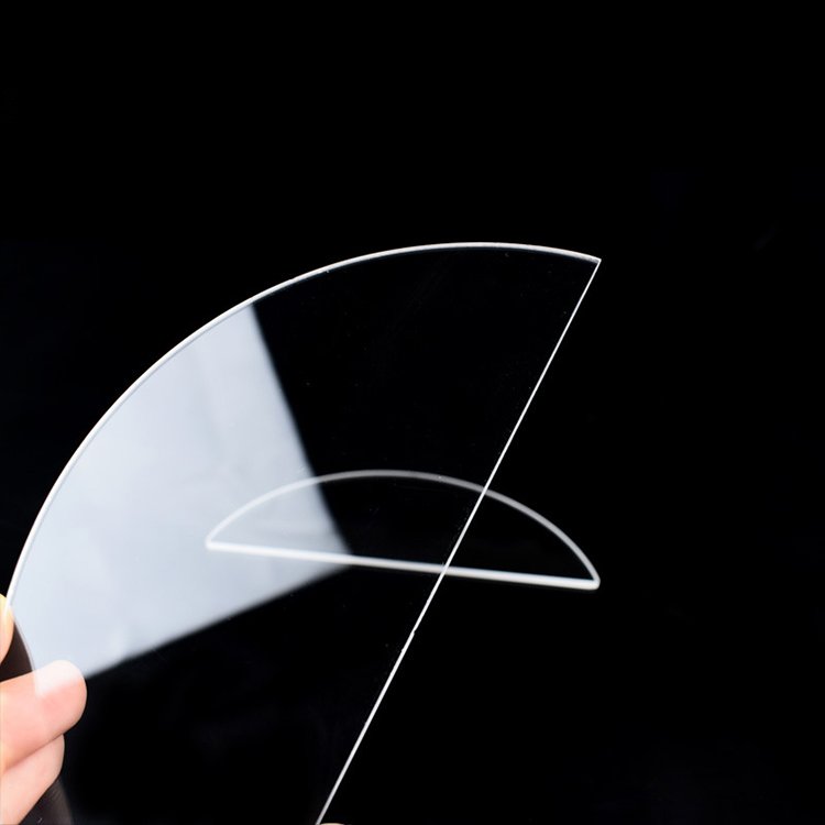 High precision customized fused silica JGS1 JGS2 JGS3 glass sheet optical window quartz glass sheet