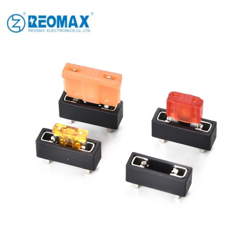 PCB Panel Soldering Car Fuse Holder Mini/ATS/Standard/ATC Blade Fuse Components 32V Fuse Holders