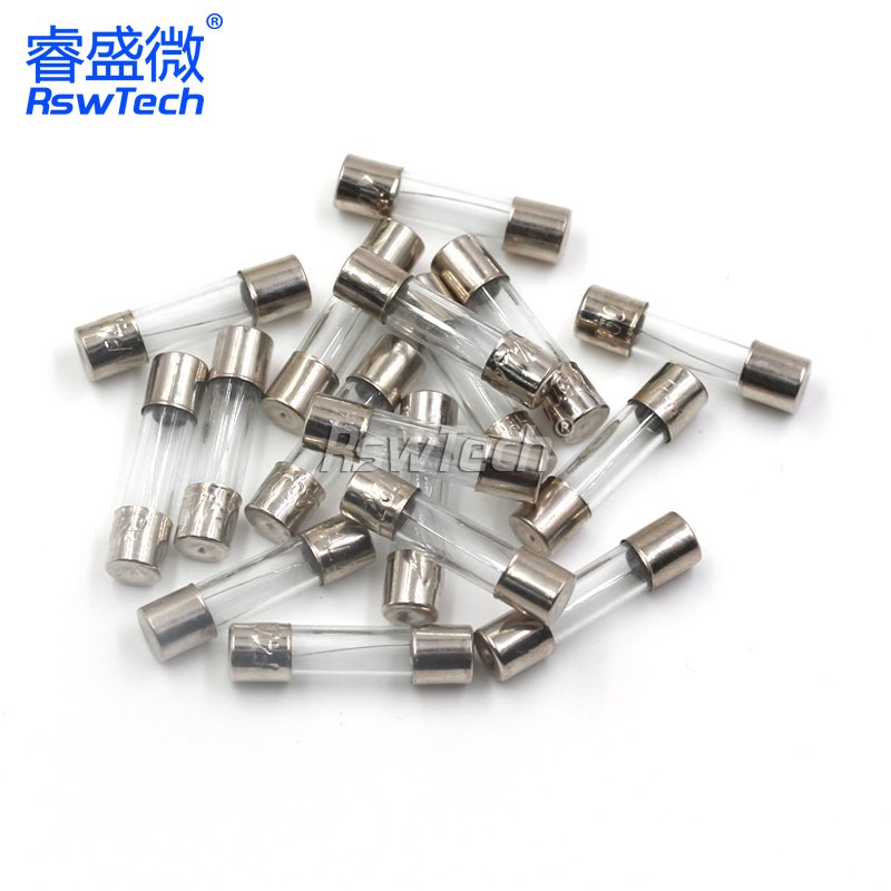 5*20 Glass Fuse With pins/without pins Fast high accuracy electronic components 1 box of 100 5*20 250v glass double cap glass