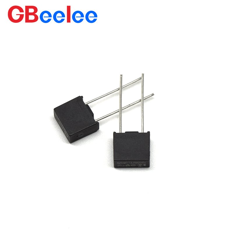 250V 300V 350V 400V Square Micro Fuse MTS NTS TMS Miniature Fuse 100mA-20A PCB Mount Thermoplastic