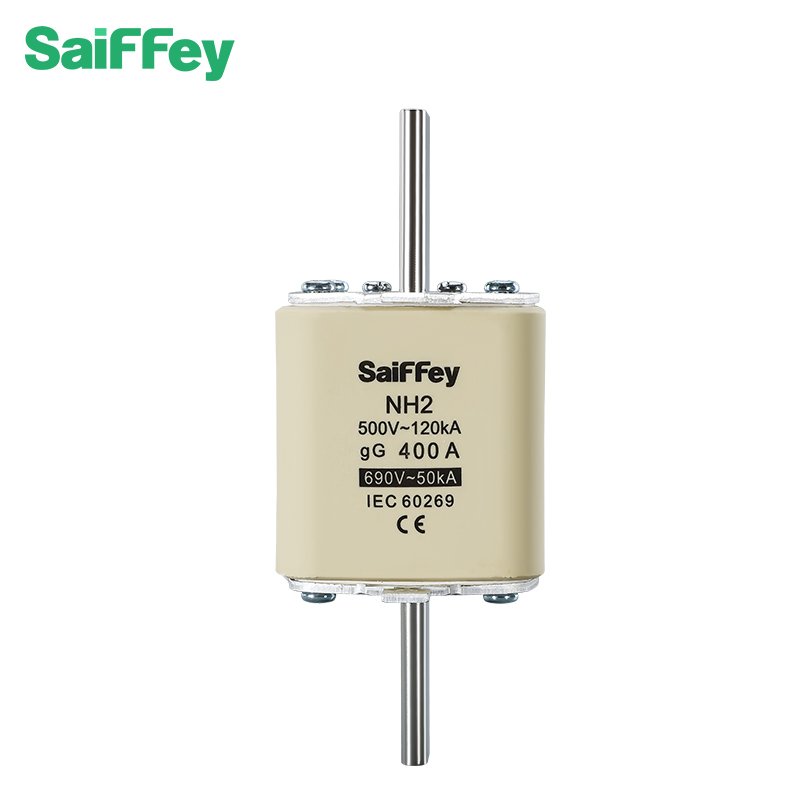 nh2 gG semiconductor fuse link hrc 400a ceramic fuse link ac500/690v low voltage electronic fuse