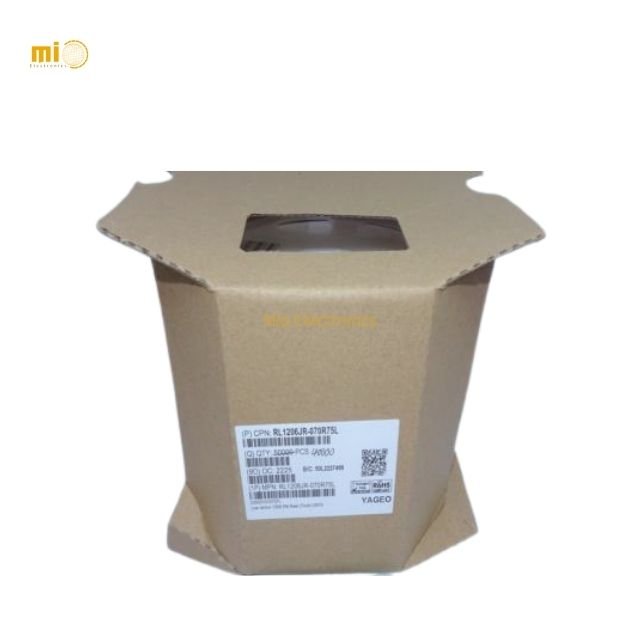 chip resistors RL1206JR-070R75L potentiometers variable kit motor shunt smd ceramic metal film fuse 100 ohm 2m 10k 5w 300W brake